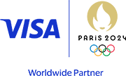 Visa and Olympic Paris logo