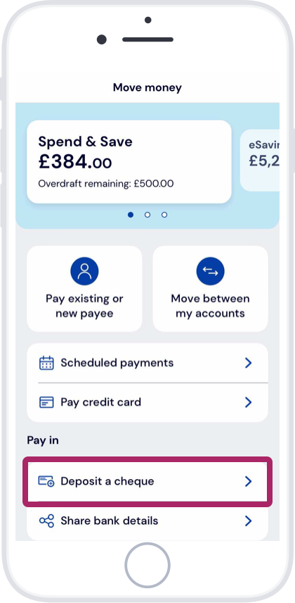 Deposit a cheque | How to guides | TSB Bank