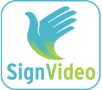 Sign video for business banking customers